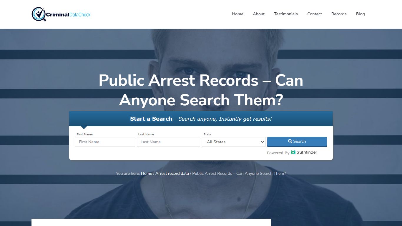 Public Arrest Records – Can Anyone Search Them?